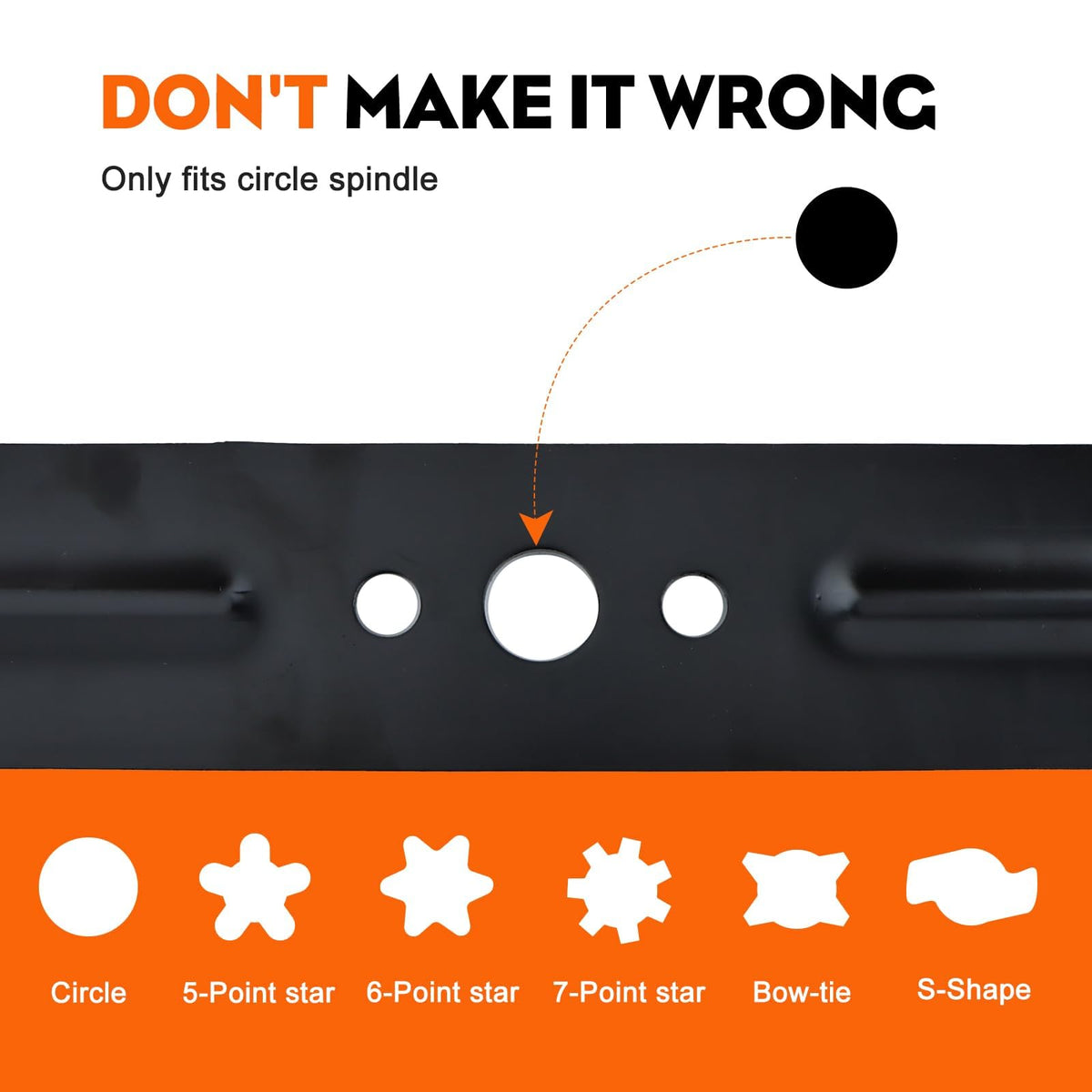 Edge coating on Hipa blade protects during handling and reduces rust risk