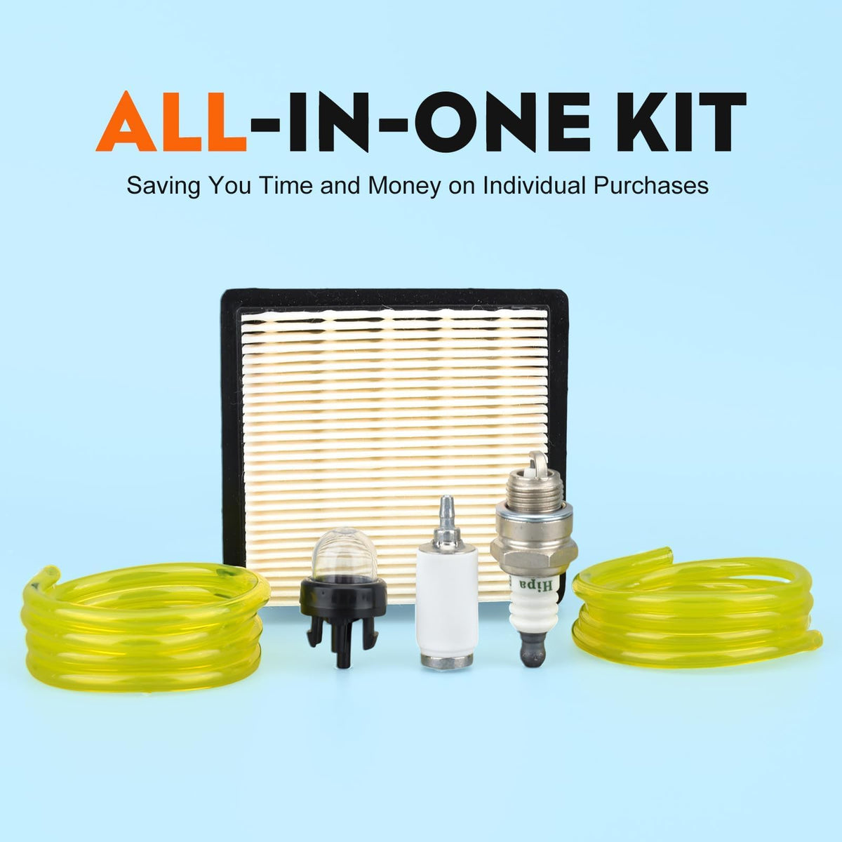 Hipa BP42 primer bulb and fuel filter included.