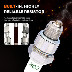 Hipa BR6HS spark plug for RL86C compatibility.