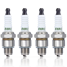 Hipa BR6HS spark plug for Torch E6RC with precision electrode for reliable ignition.