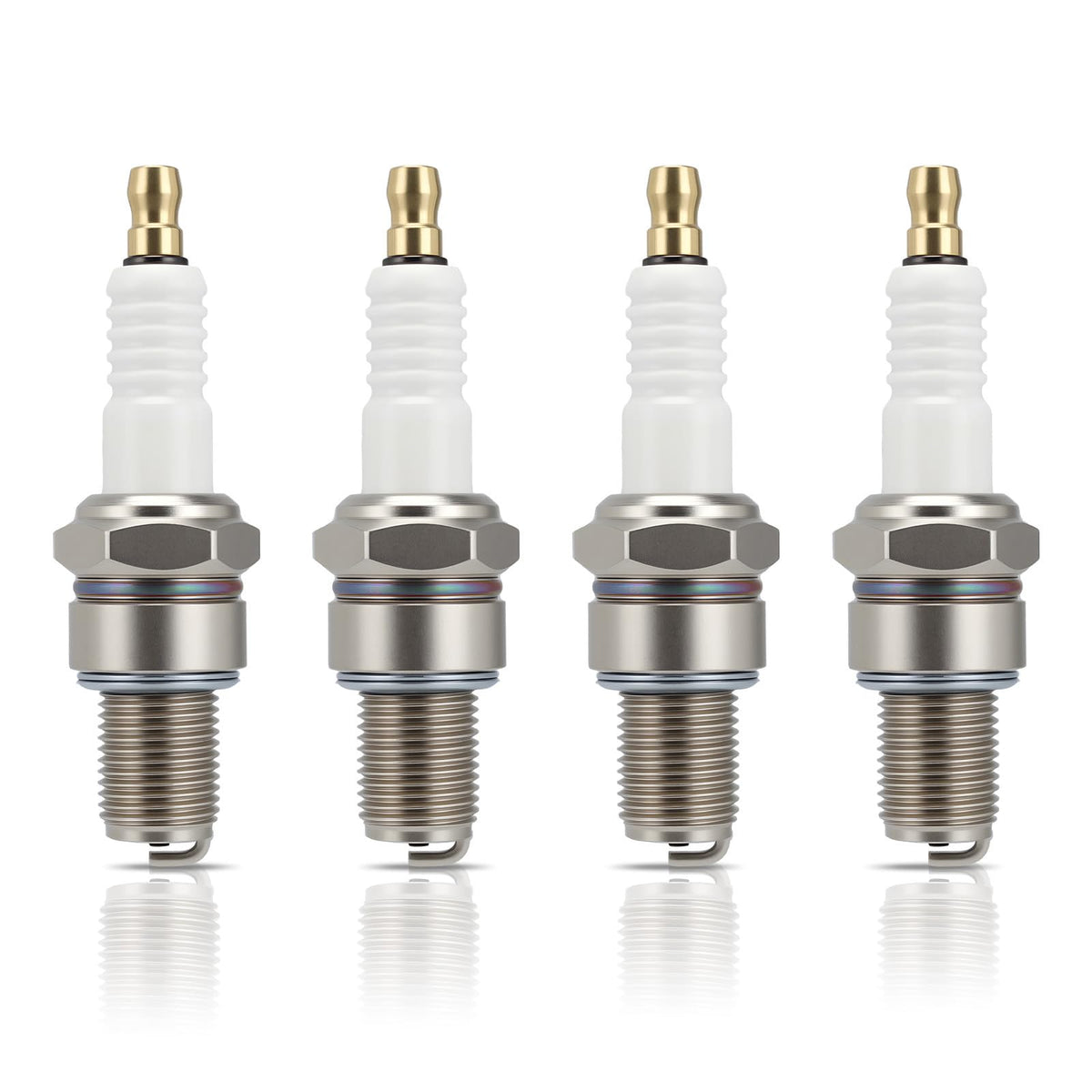 Hipa BR8ES spark plug pack 4 for reliable ignition in engines