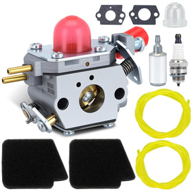 Hipa BVM200FE carburetor kit close-up with durable brass components for reliability