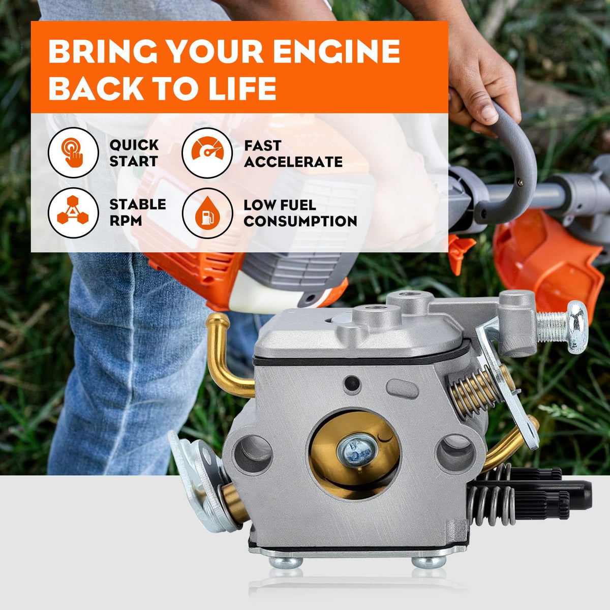 Hipa C1Q-EL24 gasket and air purge bulb area highlights seal and priming features.