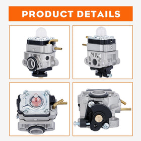 Hipa carburetor features precise mounting spacing for reliable airflow.