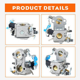 Hipa carburetor complete packaging displays ready-to-install replacement