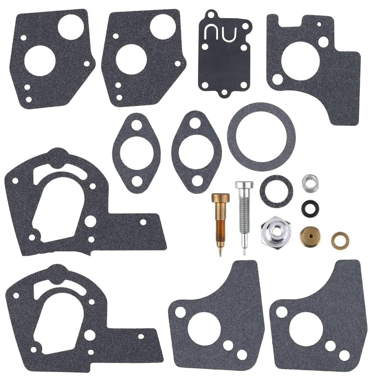 HIPA carburetor overhaul kit packaging shows complete parts for quick identification