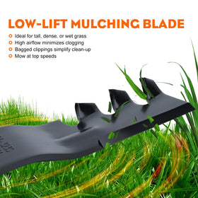Hipa coated blade rust prevention detail reinforces long-lasting performance.