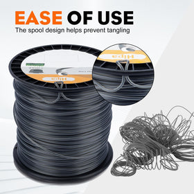Hipa heavy-duty line is designed for commercial-grade durability in home gardens.