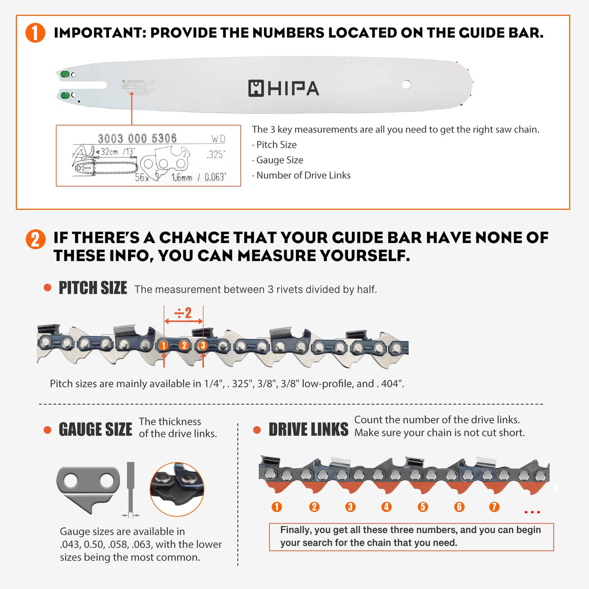 Hipa compatibility guide note helps ensure correct replacement