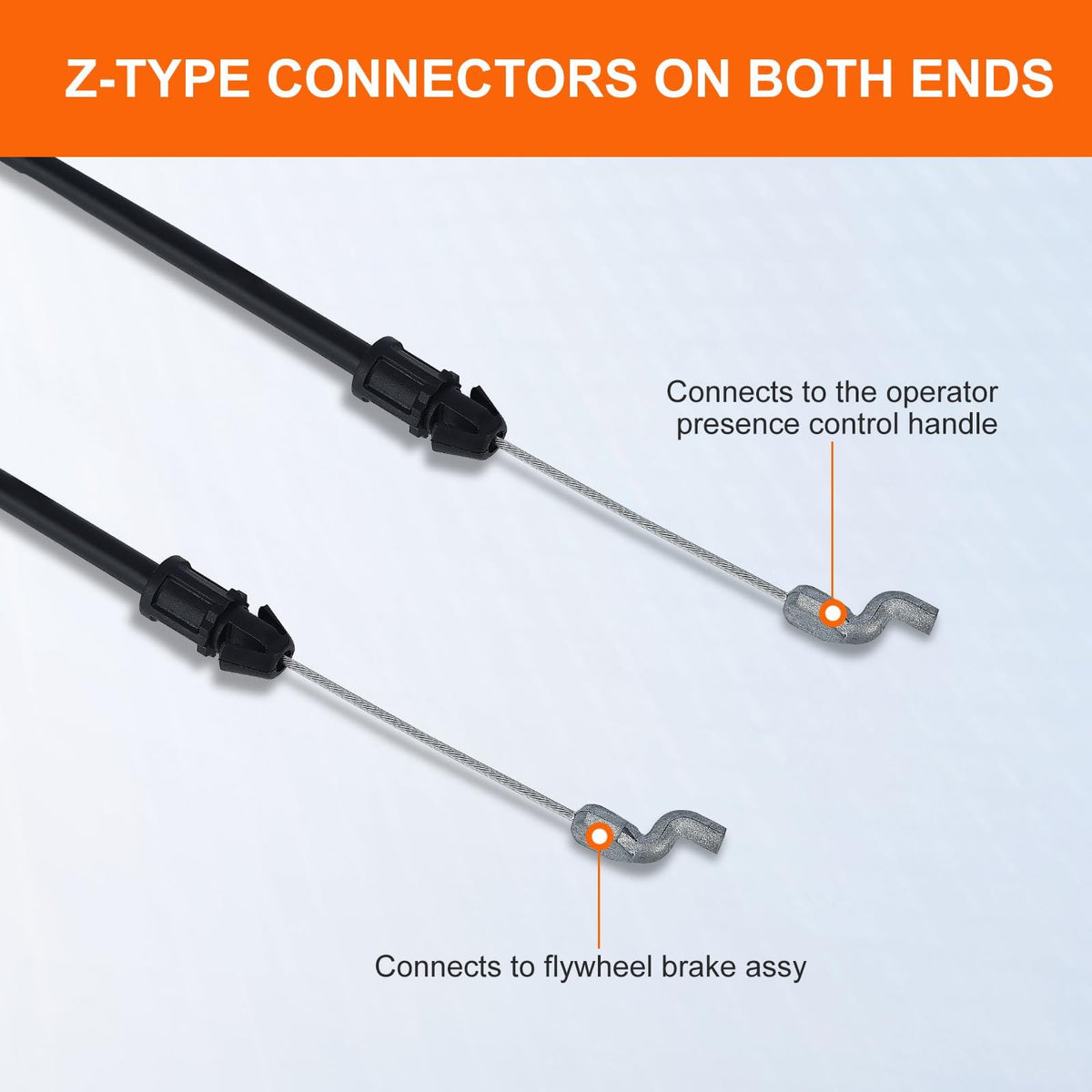 Hipa conduit length 40 inches highlighted for correct routing