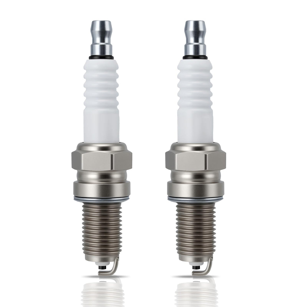 Hipa DCPR8E spark plug two-pack for Sea-Doo engines, reliable ignition on demand.