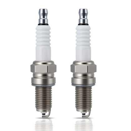 Hipa DCPR8E spark plug two-pack for Sea-Doo engines, reliable ignition on demand.
