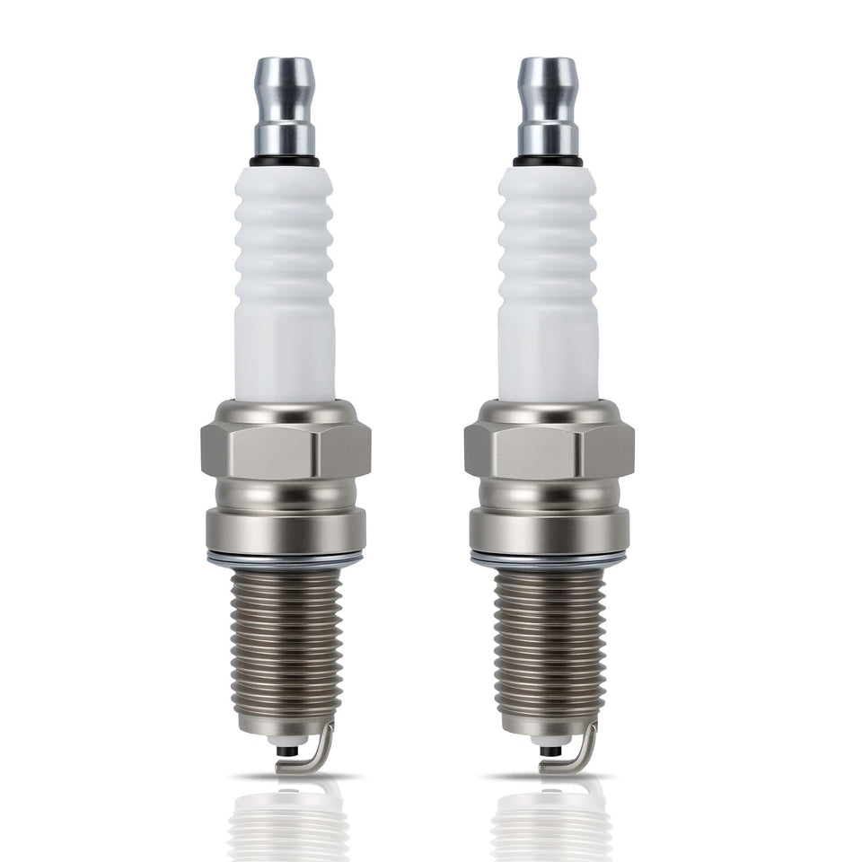 Hipa DCPR8E spark plug two-pack for Sea-Doo engines, reliable ignition on demand.