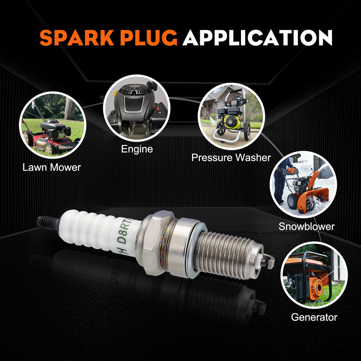 Hipa brand logo with DPR8EA-9 signifies quality spark plug