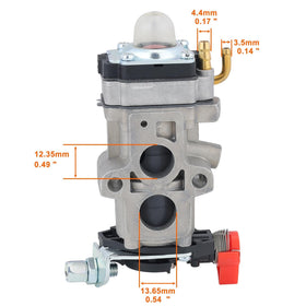 Hipa easy-start carb kit supports Husqvarna 150BT and 350BT operation.