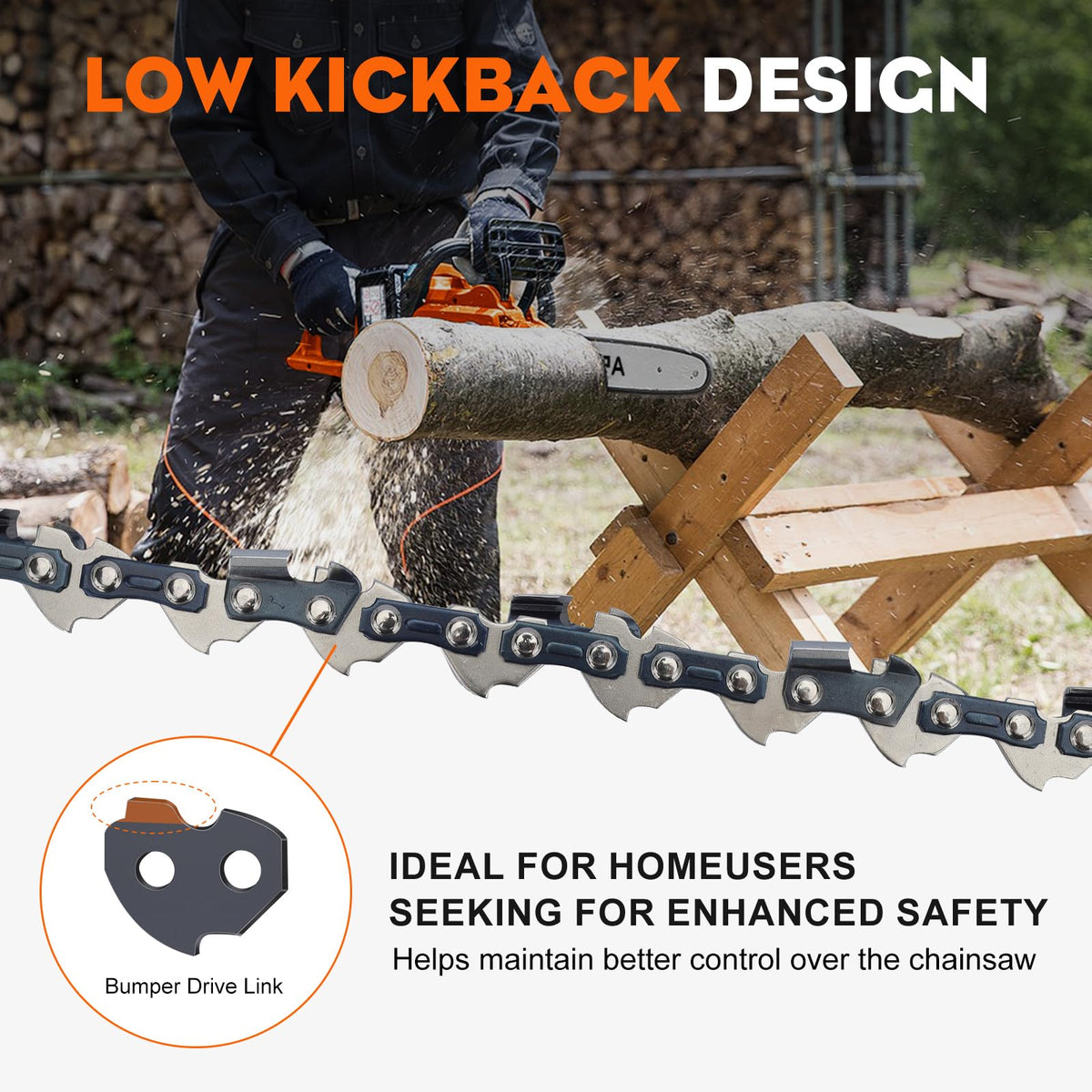 Hipa Echo CS-271T compatibility chain enhances saw performance for home projects.