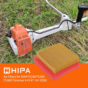 Close-up of Hipa FS240 air filter showing filtration media