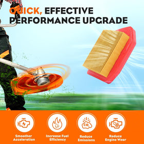 Hipa FS240 air filter protects engine by filtering dust and debris