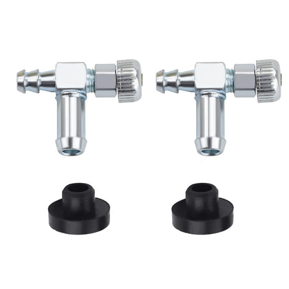Hipa fuel shut off valve pack-2 front view for MTD Troy-Bilt compatibility