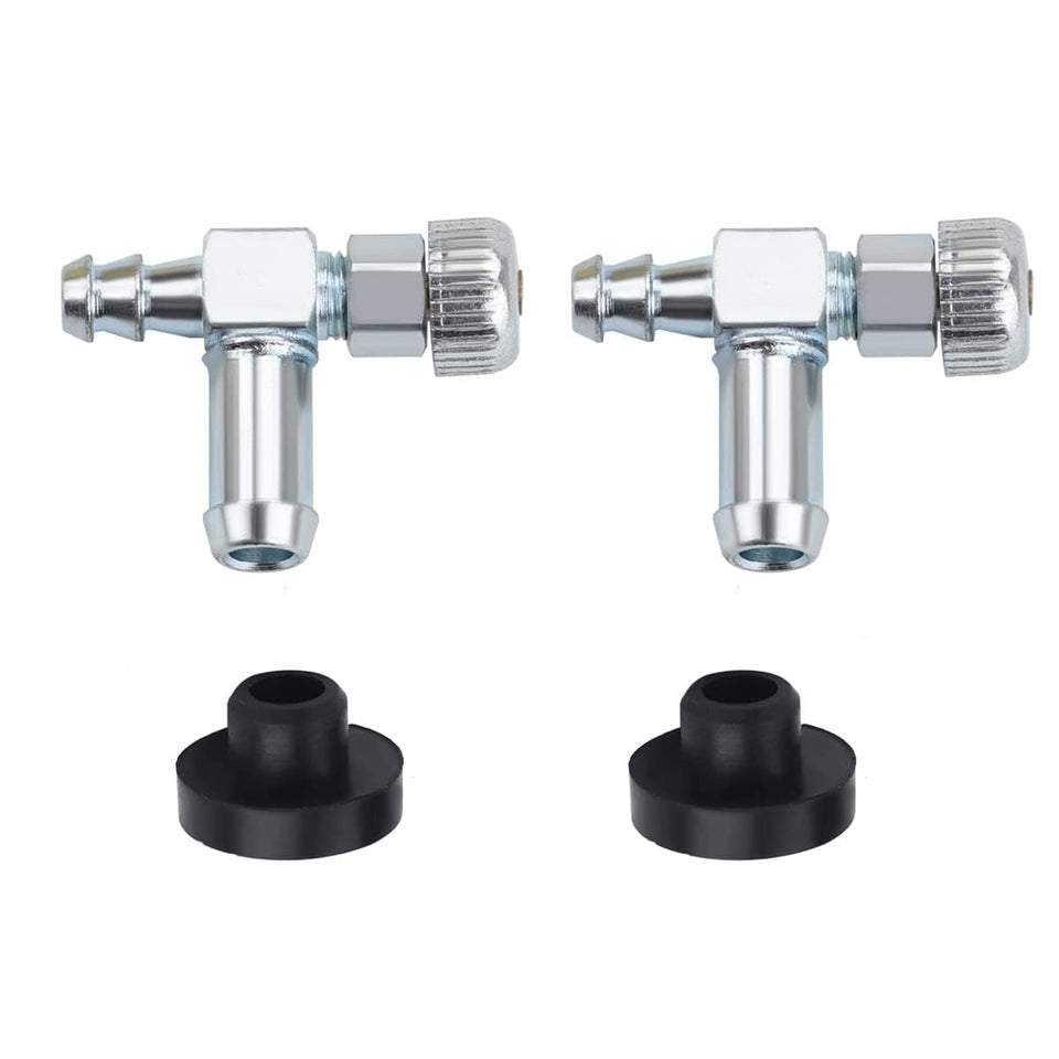 Hipa fuel shut off valve pack-2 front view for MTD Troy-Bilt compatibility