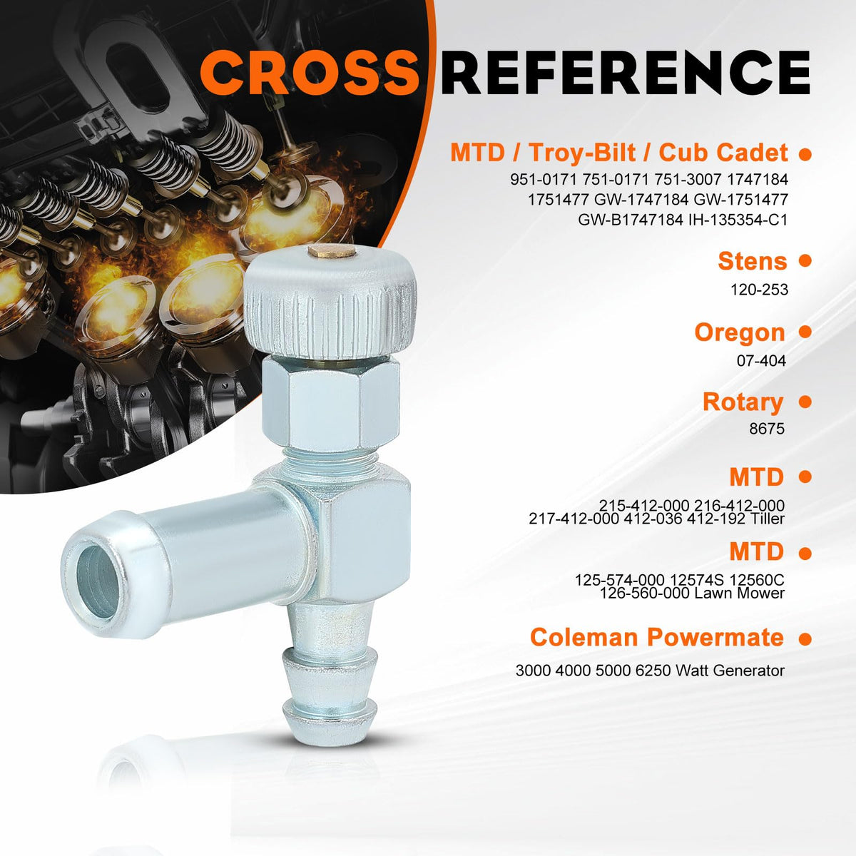 Hipa fuel shut off valve pack-2 side view highlighting rugged build