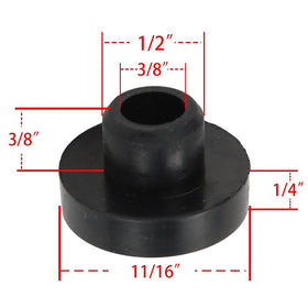 Hipa fuel tank bushing pack-2 side angle demonstrates vibration protection