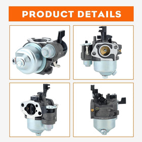 Hipa GX160 carburetor anodized aluminum body delivers durable performance
