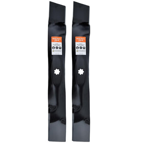 Hipa GY20850 2-pack mower blades ready for mulching and even clipping distribution