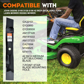 Hipa GY20850 medium-lift 7-point star blades for improved lift