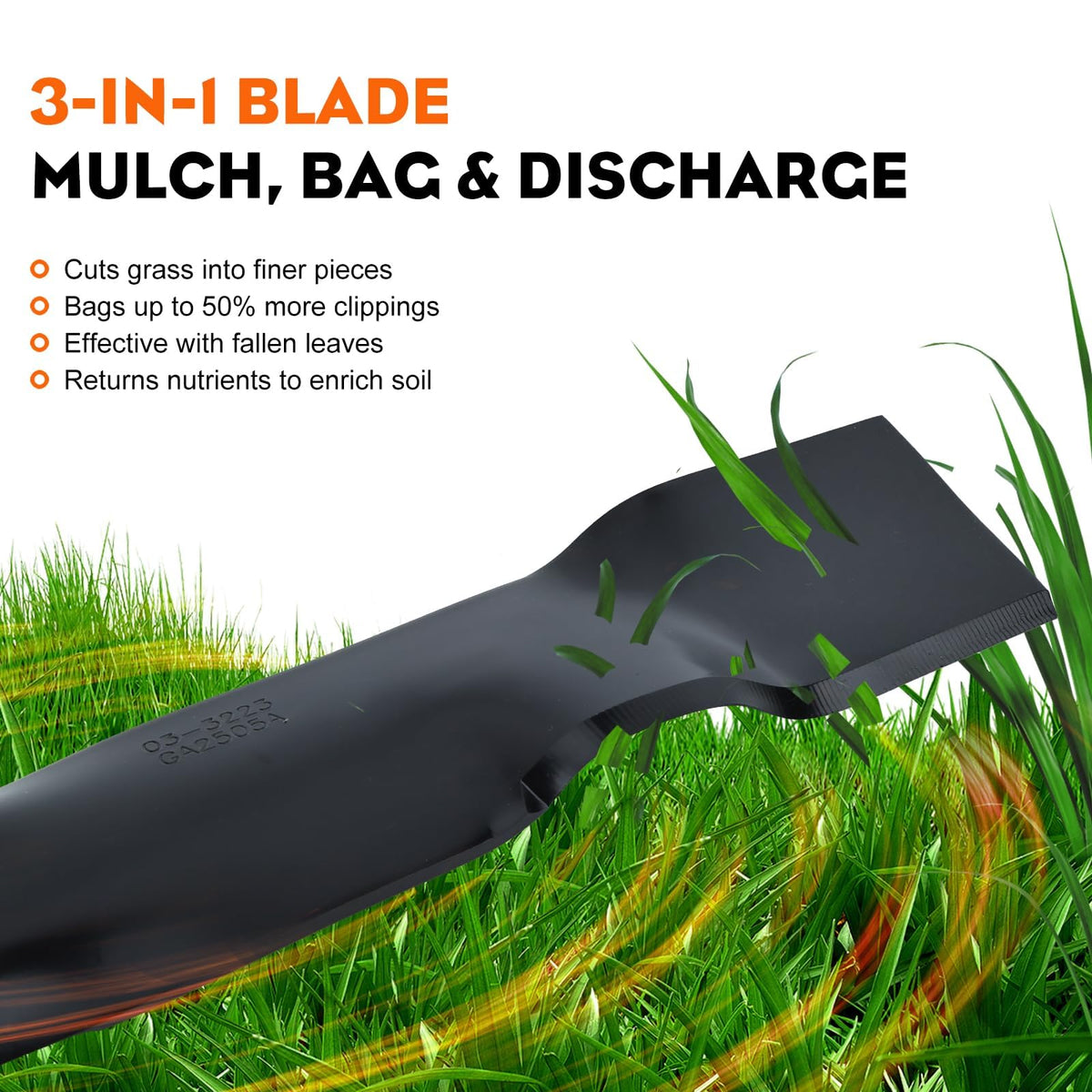 Hipa GY20850 mulching-action demonstrates fine particle dispersion