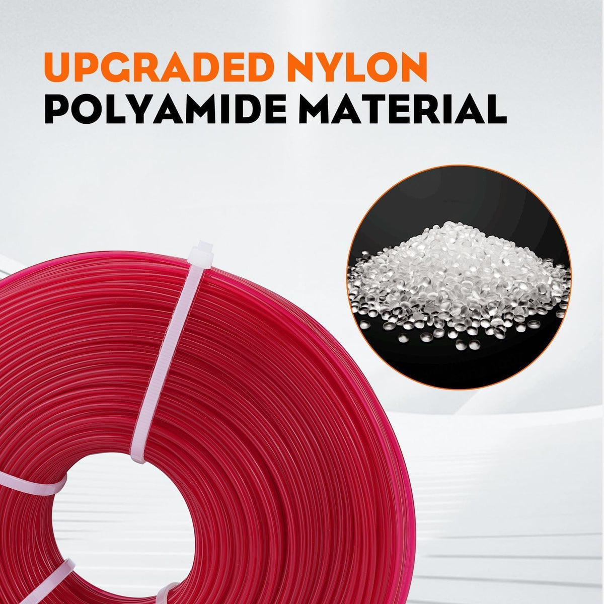 Hipa heavy-duty nylon trimmer line built for durability