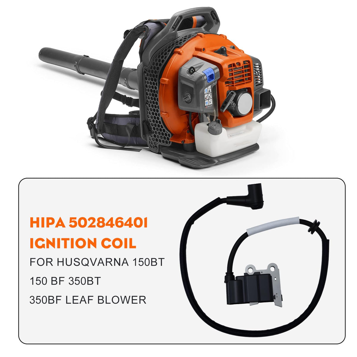 Hipa ignition coil for Husqvarna 350BT—high-quality magneto for steady starts
