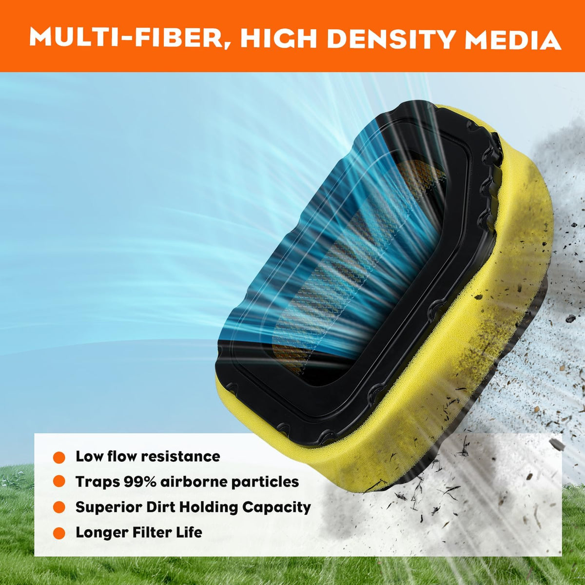 Hipa KH-32-883-03-S1 seal demonstrates leak-proof polyurethane frame for engine protection.