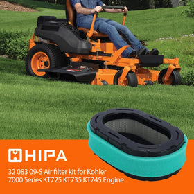 Hipa pre filter protects air filter for longer service life