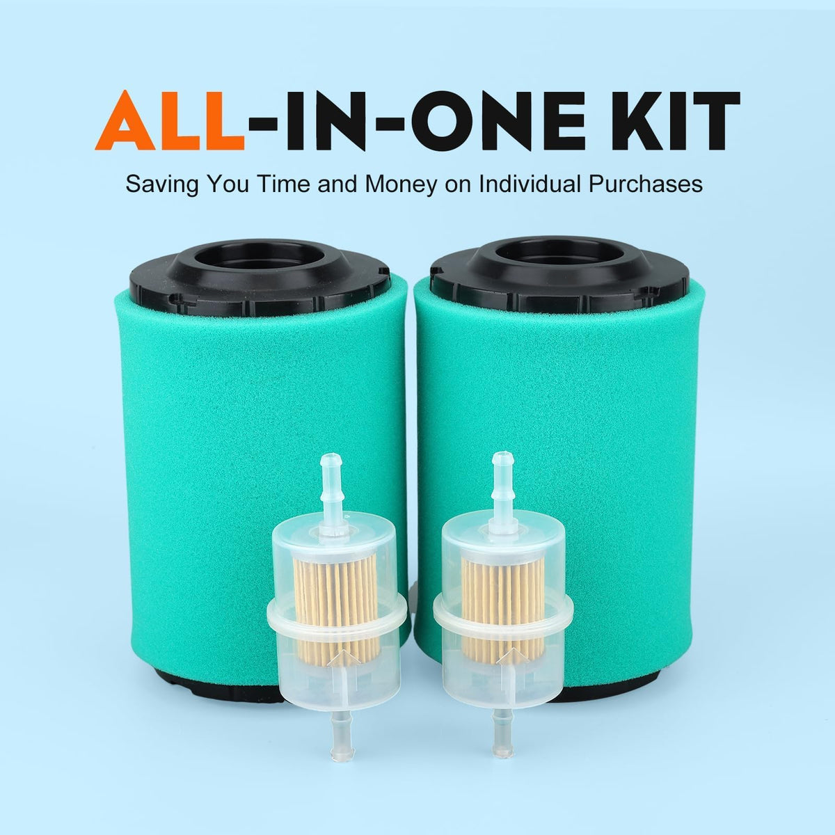Hipa 3208313 air filter fit shows tight seal.