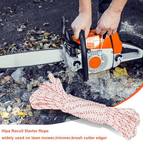 Hipa lawn mower recoil rope 10m for smooth starting and durable performance
