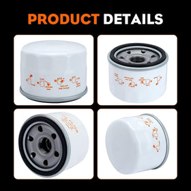 Hipa XT1 XT2 Troy-Bilt oil filter installed