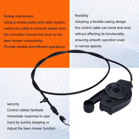 Hipa Poulan mower drive cable across multiple Poulan models for dependable operation.
