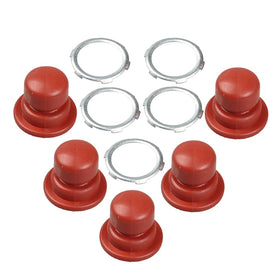 HIPA primer bulb Pack5 front view for Tecumseh engines improves starting reliability