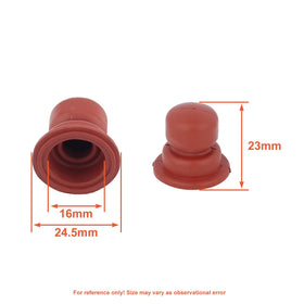 HIPA primer bulb Pack5 side view showing compact retainer compatibility and oval shape