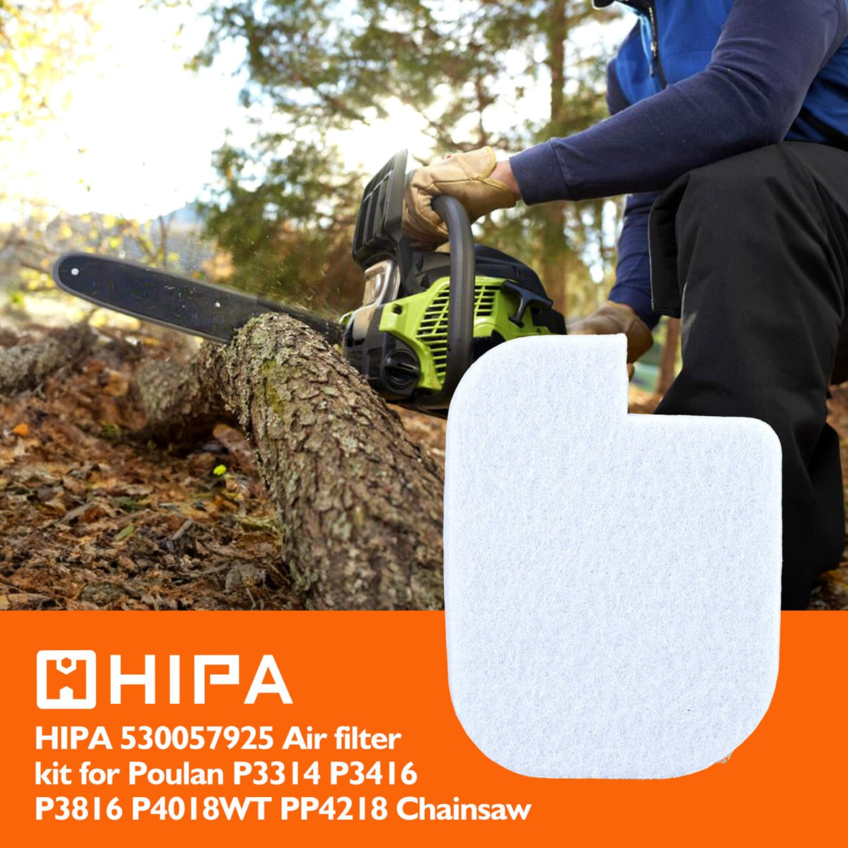 Hipa primer bulb with air filter kit for easier starts and smoother operation