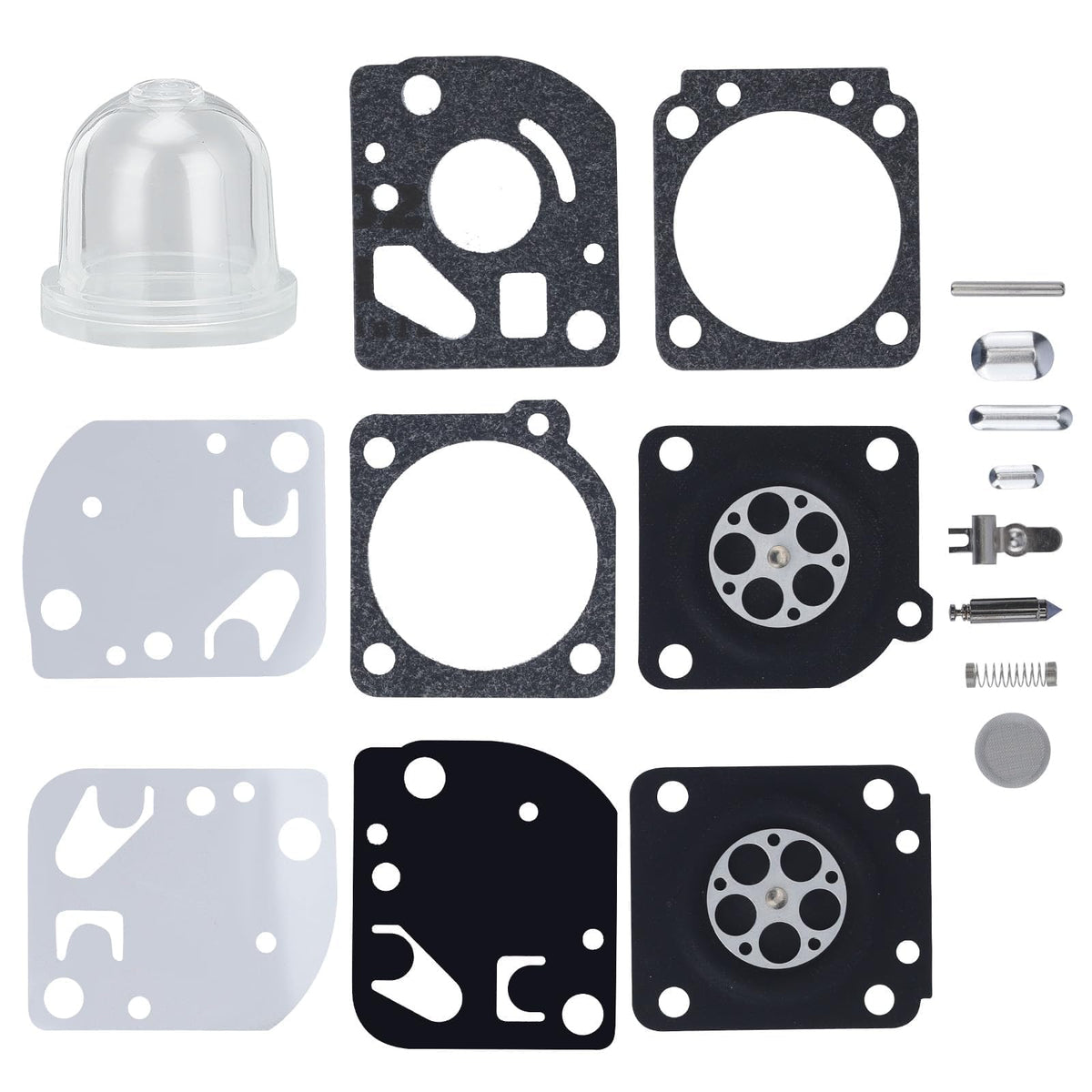 Hipa RB-29 diaphragm and gasket set for precise seals and optimal fuel flow.
