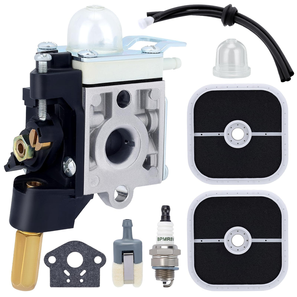 Hipa RB-K84 carburetor assembly for Echo SRM-266 improves compatibility and throttle response.
