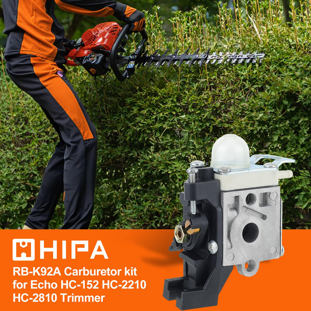 Hipa RB-K92A air filter and tubes pack for easy installation.
