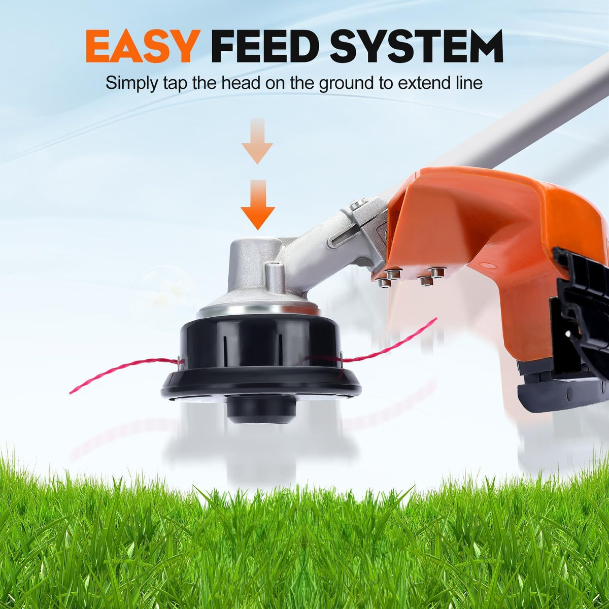 Hipa trimmer head for TR2300S compatibility supports fast feed and reliable trimming.