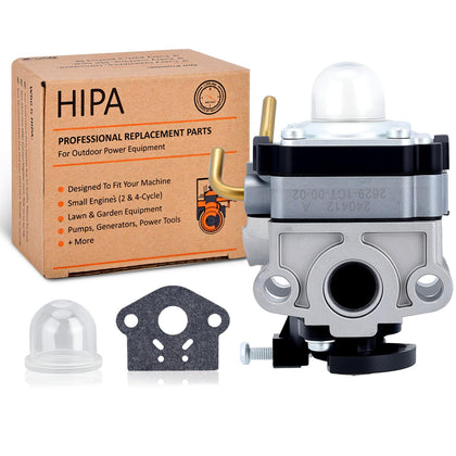 Hipa S430 C430 carburetor front view; compatible with Ryobi 30cc trimmers for smoother starts.