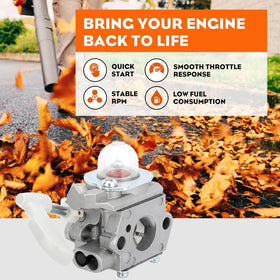 Hipa spark plug included for convenient on-pack replacement.