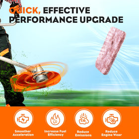 Hipa spark plug supports consistent ignition during operation.