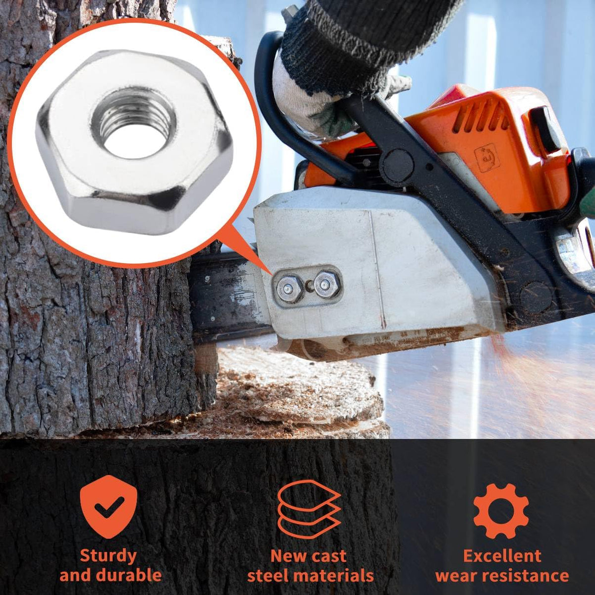 Hipa sprocket cover compatibility across Stihl models, easy installation
