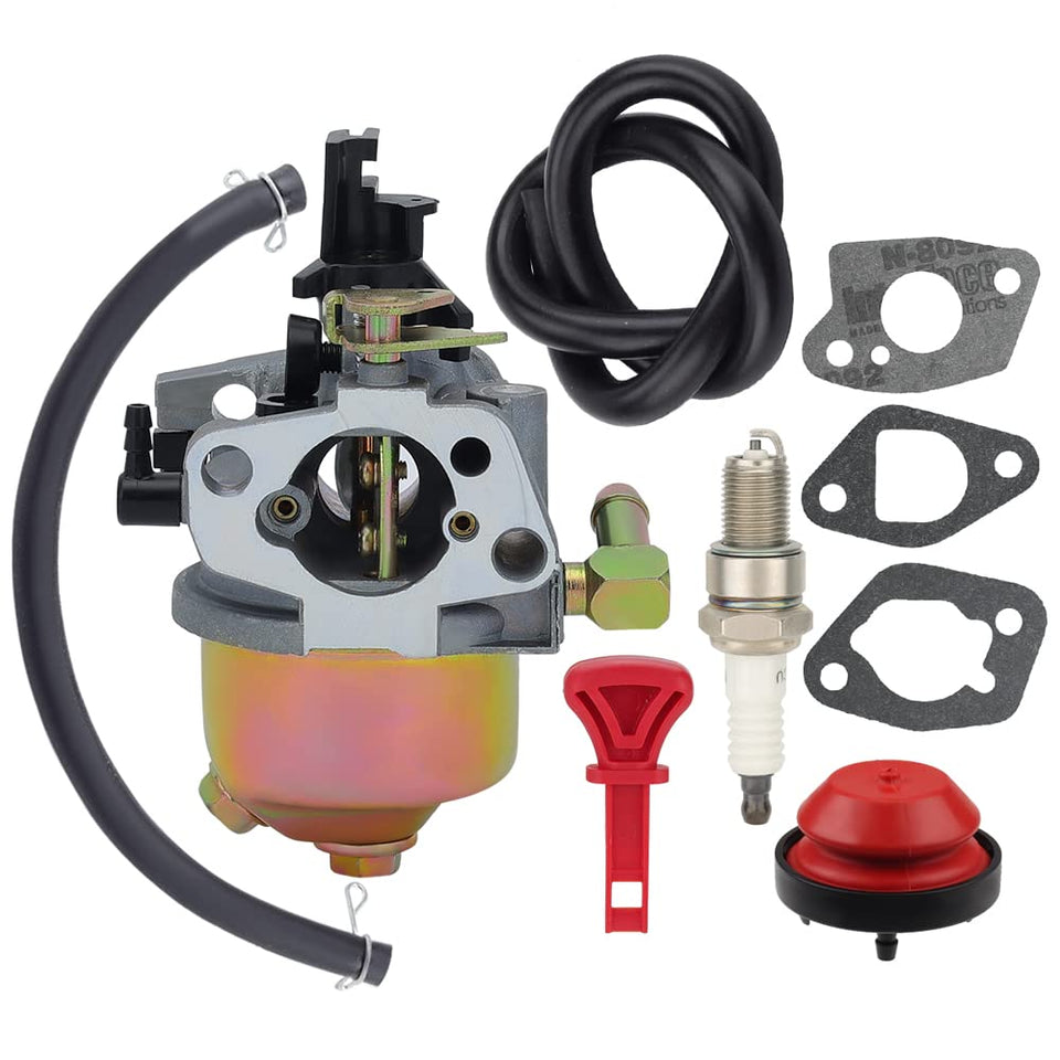 Hipa Storm carb kit top view, compact module ideal for quick snow blower maintenance.
